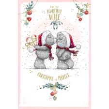 Beautiful Wife Me to You Bear Christmas Card Image Preview